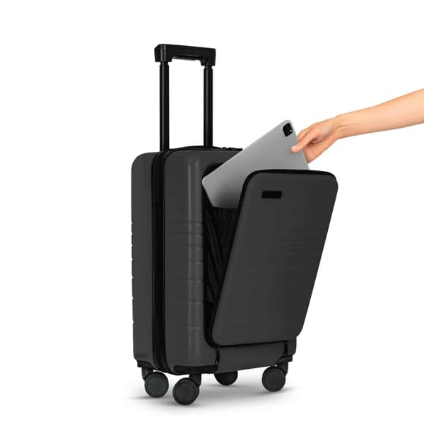 Sæt med tre Eternitive kufferter model E1 moderne kufferter, holdbare og lette TSA kombinationslås 360 ° drejelige hjul