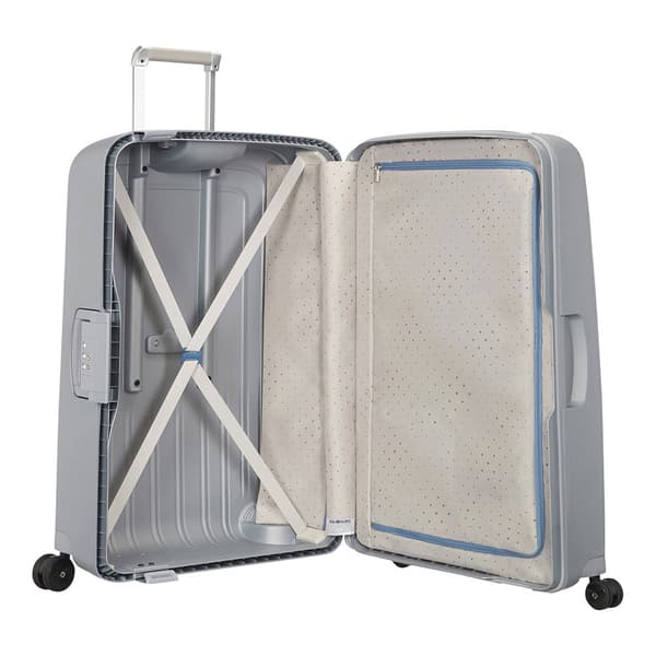 Samsonite Vagn S´cure Spinner 81/30 138l Silver