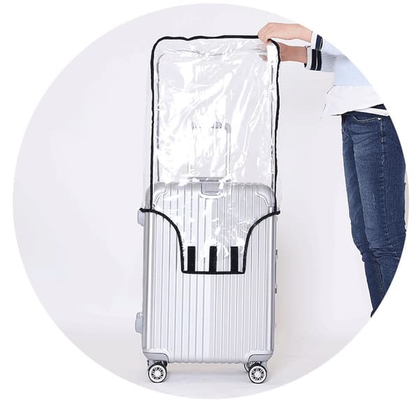 INF Bagagebeskytter, kuffertbetræk PVC vandtæt