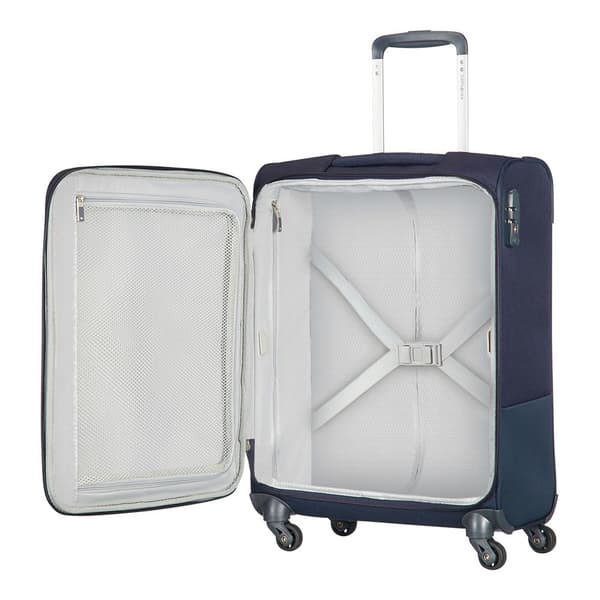 Samsonite Trolley Taske Base Boost Spinner 55/20 39l Blå