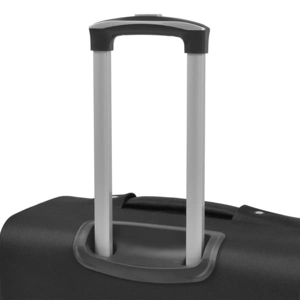 Resväskor 3 svart soft case