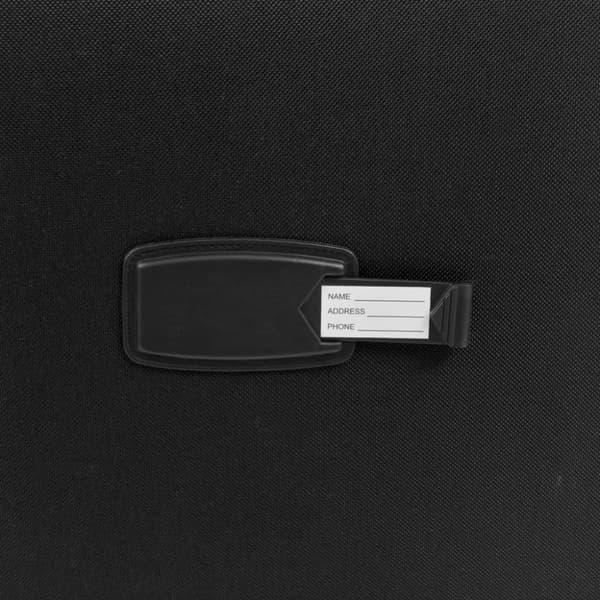Resväskor 3 svart soft case