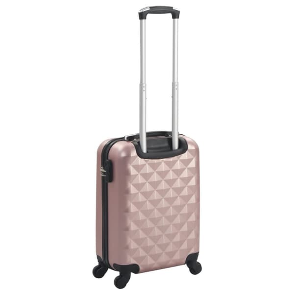 hardcase-kuffert ABS rosenguld
