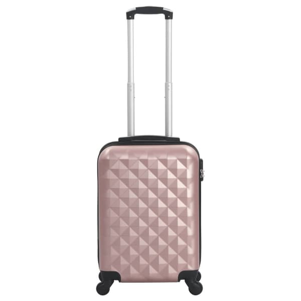 hardcase-kuffert ABS rosenguld