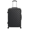 Miniatyrbillede 3 af 8: kuffertsæt i 3 dele hardcase sort ABS