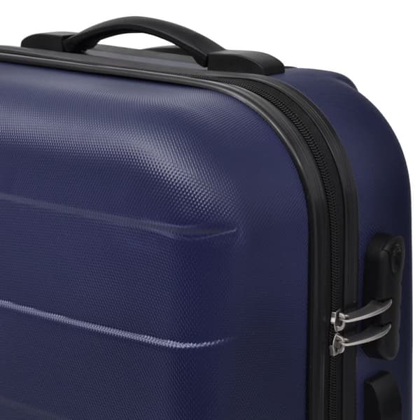 hardcase trolleysæt 45,5/55/66 cm blå