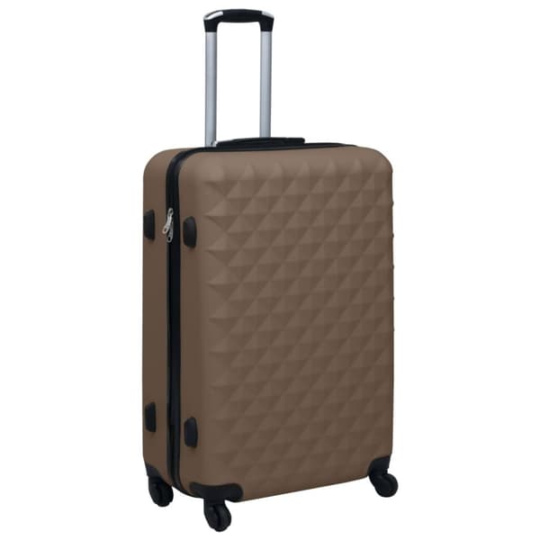 hardcase-kuffert ABS brun
