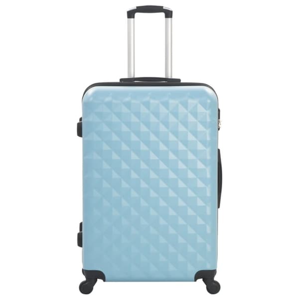 kuffertsæt i 3 dele hardcase ABS blå