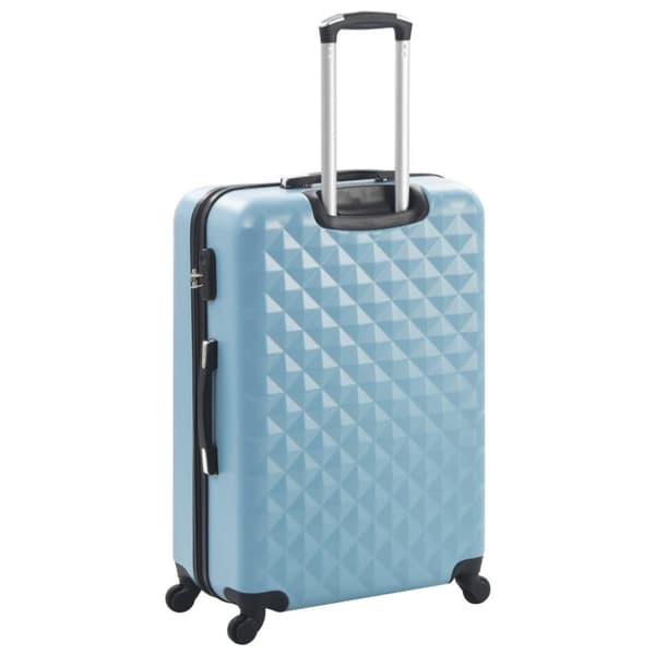 kuffertsæt i 3 dele hardcase ABS blå
