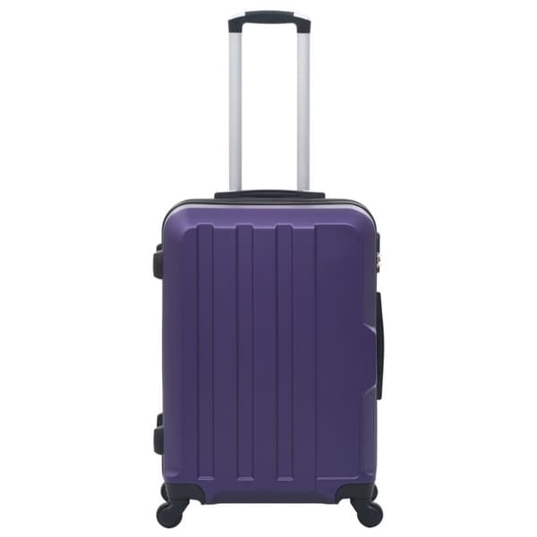 kuffertsæt i 3 dele hardcase ABS lilla
