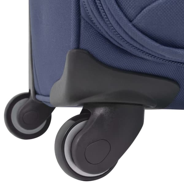 Resväskor 3 st marinblå soft case