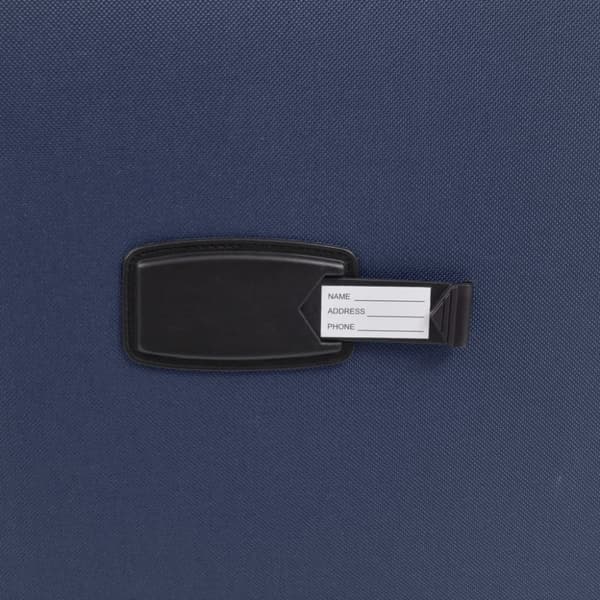 Resväskor 3 st marinblå soft case