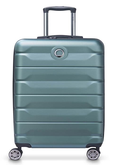 DELSEY PARIS - AIR ARMOR - Medium styv expanderbar resväska - 68x44x32 cm - 77 liter - L - Grön