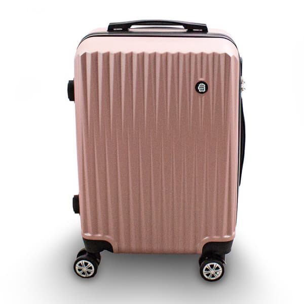 Set med resv�skor Resv�skor p? hjul, guld och rosa, SET 3 delar, slitstark