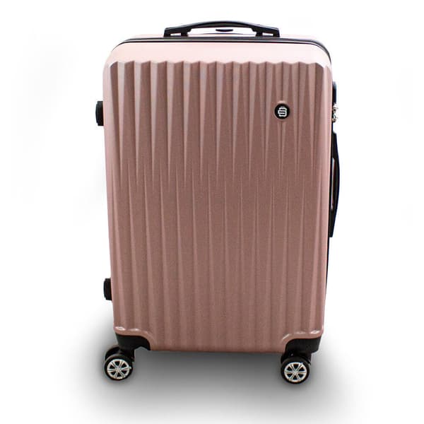 Set med resv�skor Resv�skor p? hjul, guld och rosa, SET 3 delar, slitstark