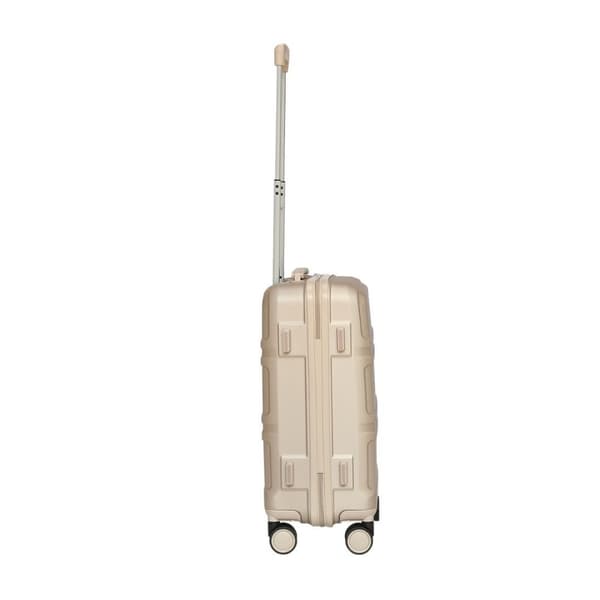 Hytt resv�ska + kosmetikav�ska set Barut, beige, tillverkad av ABS