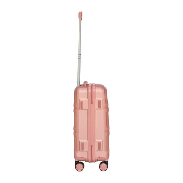Hytt resv�ska + kosmetikav�ska set Barut, ros�guld, ABS