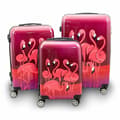 Miniatyrbild 1 av 3: Resv�ska Set 3 delar Berwin Flamingo resv�skor Polykarbonat XL+L+M