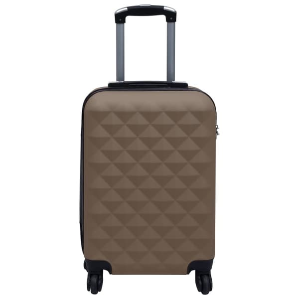 hardcase-kuffert ABS brun