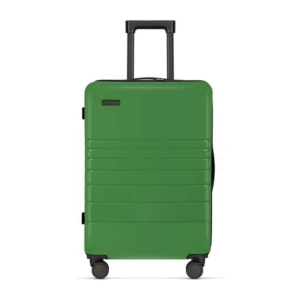 Eternitive E1 kuffert med TSA kombinationslås / medium M / grøn farve / 360° drejelige hjul