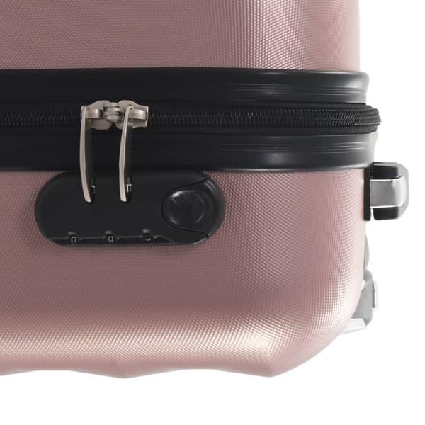 vidaXL hardcase-kuffert ABS rosenguld -  Håndkufferter