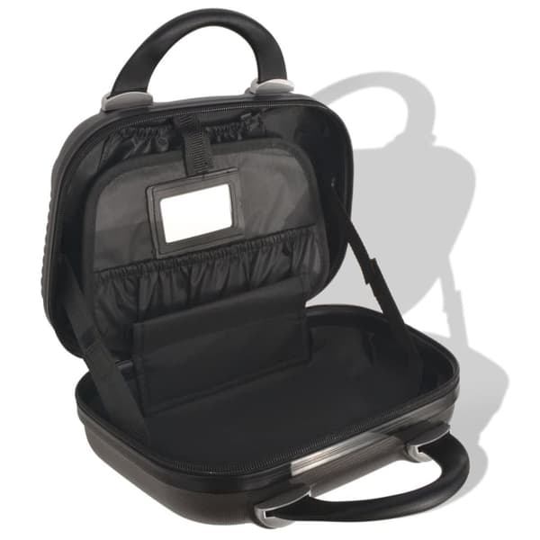 The Living Store hardcase trolleysæt fire dele antracitgrå -  Håndkufferter
