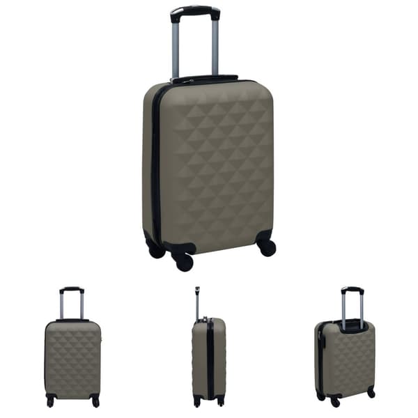 The Living Store hardcase-kuffert ABS antracitgrå -  Håndkufferter
