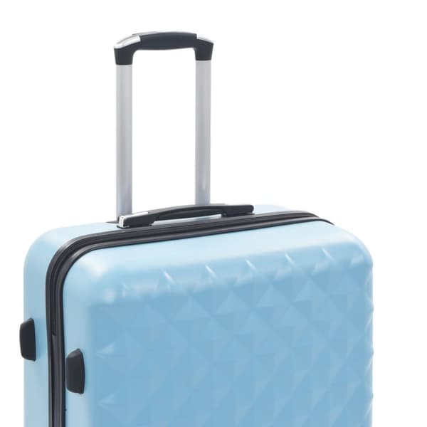 The Living Store kuffertsæt i 3 dele hardcase ABS blå - Håndkufferter