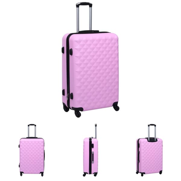 The Living Store hardcase-kuffert ABS pink -  Håndkufferter