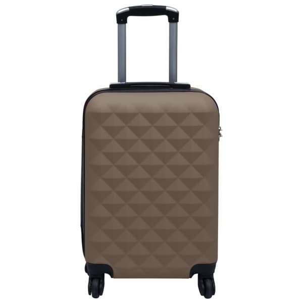 The Living Store kuffertsæt 2 stk. hardcase ABS brun -  Håndkufferter