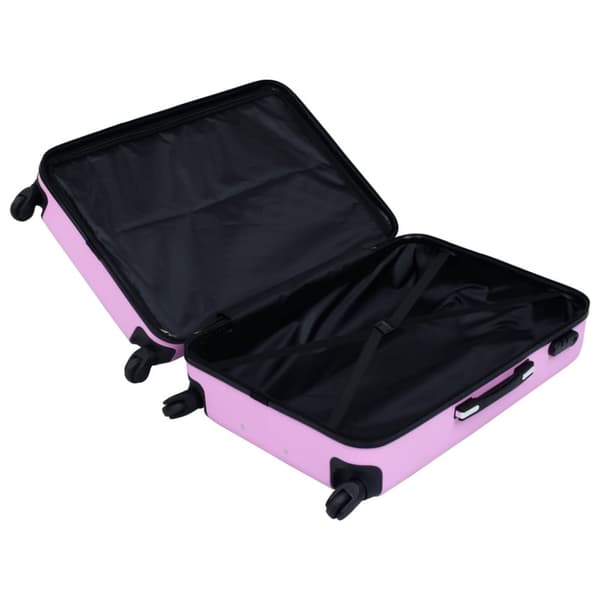 Håndkufferter - Living kuffertsæt 2 stk. hardcase ABS pink