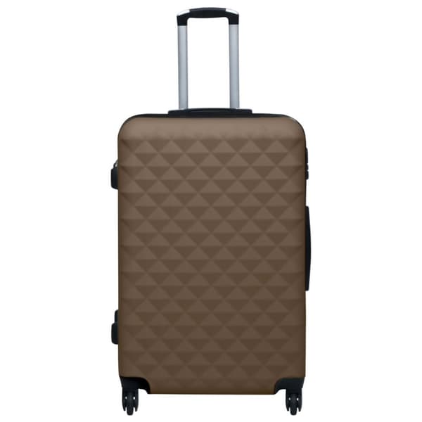 Håndkufferter - Living kuffertsæt 3 stk. hardcase ABS brun