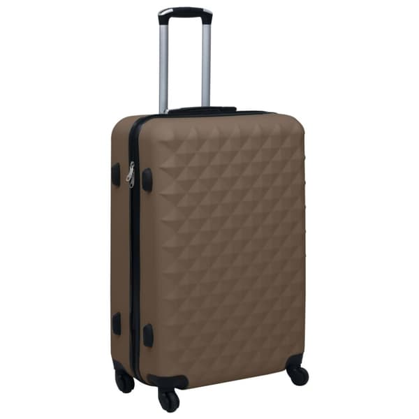 Håndkufferter - Living kuffertsæt 3 stk. hardcase ABS brun