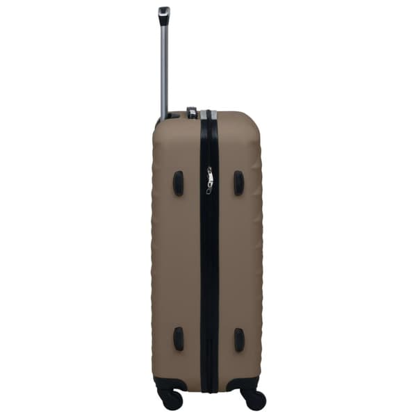 Håndkufferter - Living kuffertsæt 3 stk. hardcase ABS brun