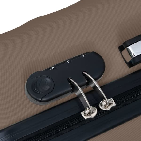 Håndkufferter - Living kuffertsæt 3 stk. hardcase ABS brun