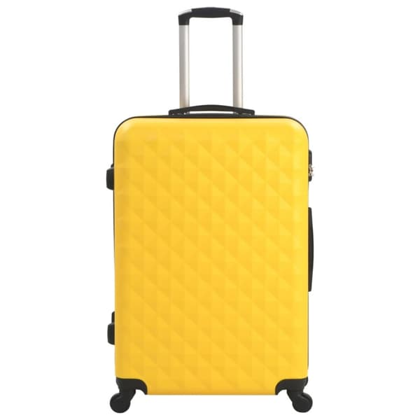 Håndkufferter - Living kuffertsæt i 3 dele hardcase ABS gul