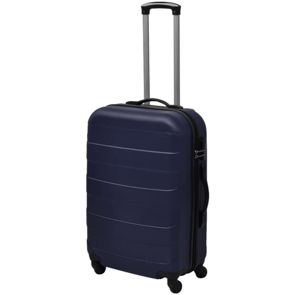 Håndkufferter - Living hardcase trolleysæt 45,5/55/66 cm blå