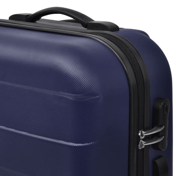 Håndkufferter - Living hardcase trolleysæt 45,5/55/66 cm blå