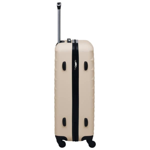 Håndkufferter - Living kuffertsæt 3 dele hardcase ABS guldfarvet