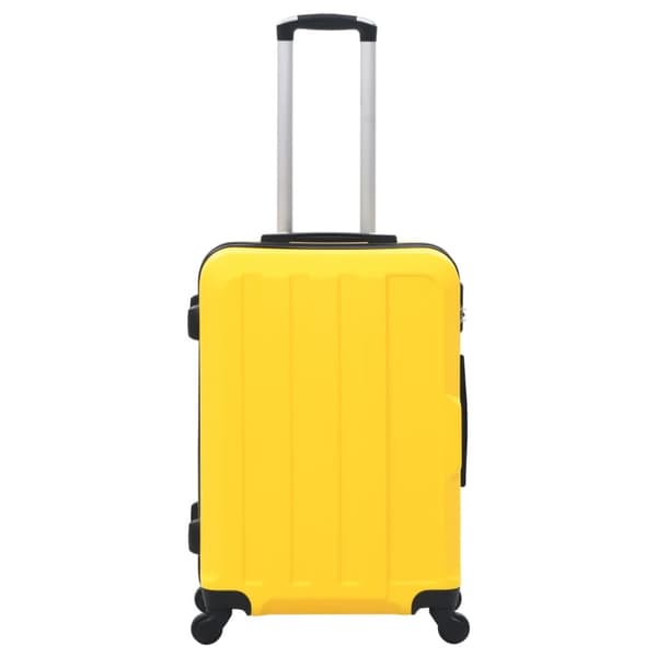 Håndkufferter - Living kuffertsæt i 3 dele hardcase ABS gul