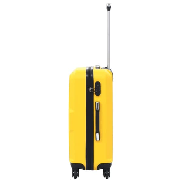 Håndkufferter - Living kuffertsæt i 3 dele hardcase ABS gul