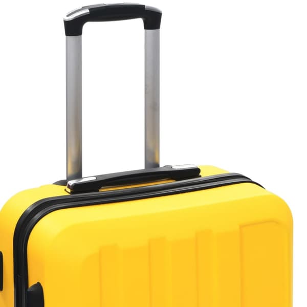 Håndkufferter - Living kuffertsæt i 3 dele hardcase ABS gul