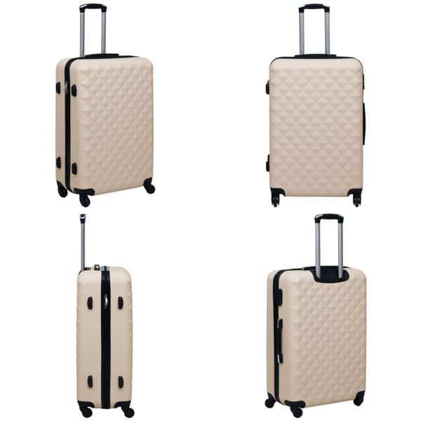 Hardcase-kuffert ABS guldfarvet - Hardcase-kuffert - Hardcase-kufferter - Home & Living