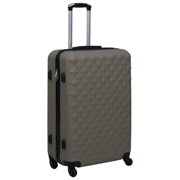 Kuffertsæt 2 dele hardcase ABS antracitgrå - Hardcase-kuffert - Hardcase-kufferter - Home & Living