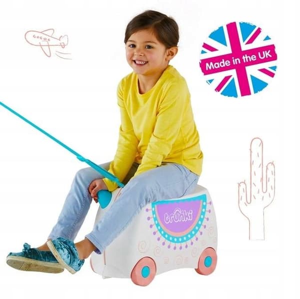 Kuffert på hjul / Trunki Unicorn / Lama Lola / Børnekuffert / Håndbagage