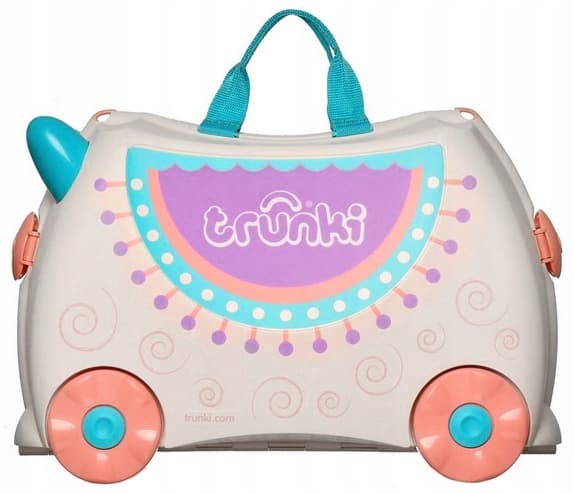 Kuffert på hjul / Trunki Unicorn / Lama Lola / Børnekuffert / Håndbagage