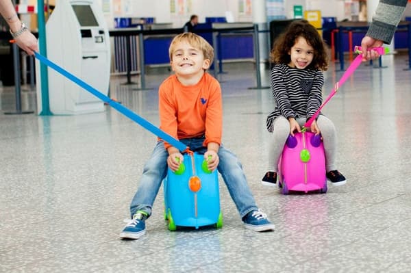 Pyörillä varustettu matkalaukku / Trunki / lasten matkalaukku / käsimatkatavarat