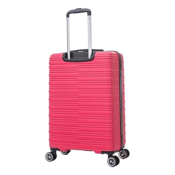 Set med 3 resväskor - 100 % ABS - LYS Paris 360-3 - Fuchsia