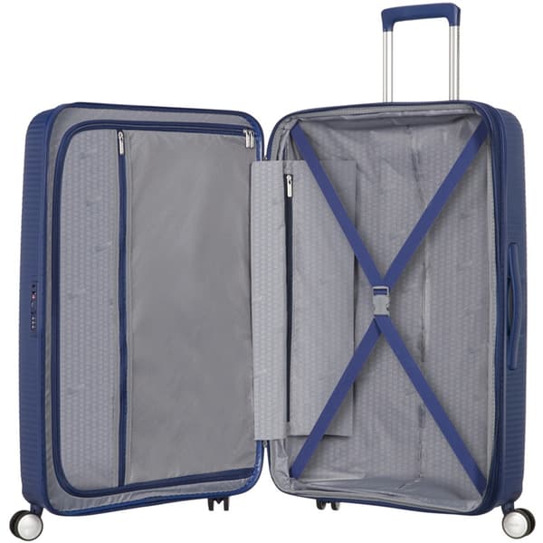 AMERICAN TOURISTER Soundbox Resväska 67 Exp. Midnight Navy