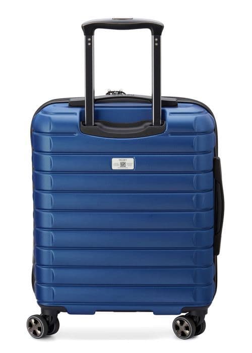 DELSEY Shadow 5.0 4DR Cabin Trolley Slim Line 55 Blue [169757] - resväska resväska eller bagage säljs ensam